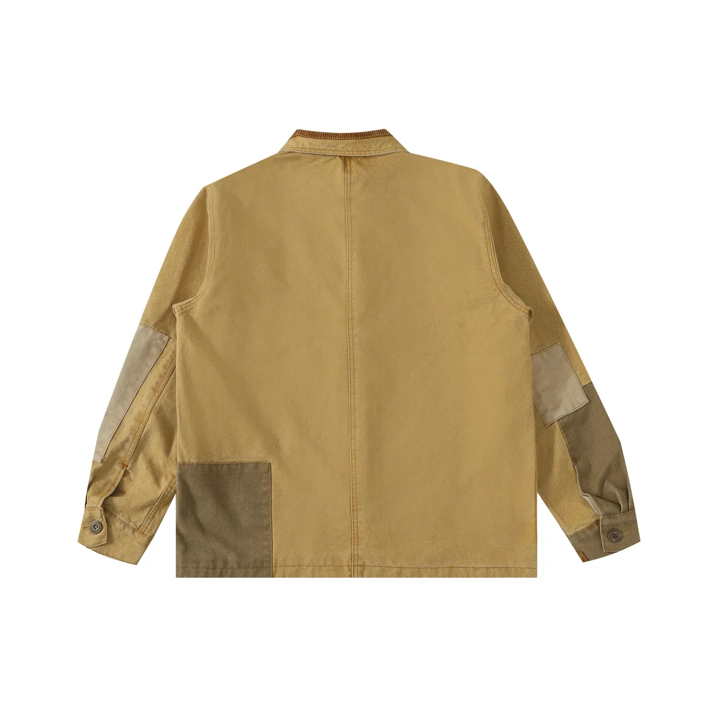 P490 #R12 Ralph Lauren Ralph Lauren Barn style heavy-duty washed distressed vintage jacket, same style for men and women POLO Ralph Lauren 25th Spring New Casual splicing versatile jacket WMPOOTWN top is light and soft to wear, which is also the Barn style that is very popular recently. The version is very correct, comfortable to wear and has a sense of style at the same time. The splicing details are also very delicate. The 100% pure cotton has just the right hardness and is not that stiff!! It is a very outstanding piece, and the texture and fit can be seen immediately on the upper body. This collection is fantastic, both in design and fabric.  Retro and Timeless Color: Khaki Size: M-XXL M: Bust 120 Length 72 Sleeve Length 62 Shoulder Width 49 L: Bust 124 Length 74 Sleeve Length 63 Shoulder Width 50